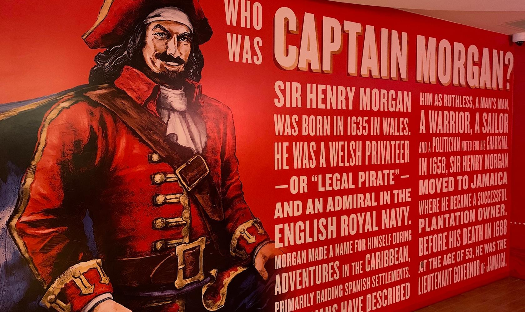 Captain Morgan Distillery - Who was Captain Morgan? 