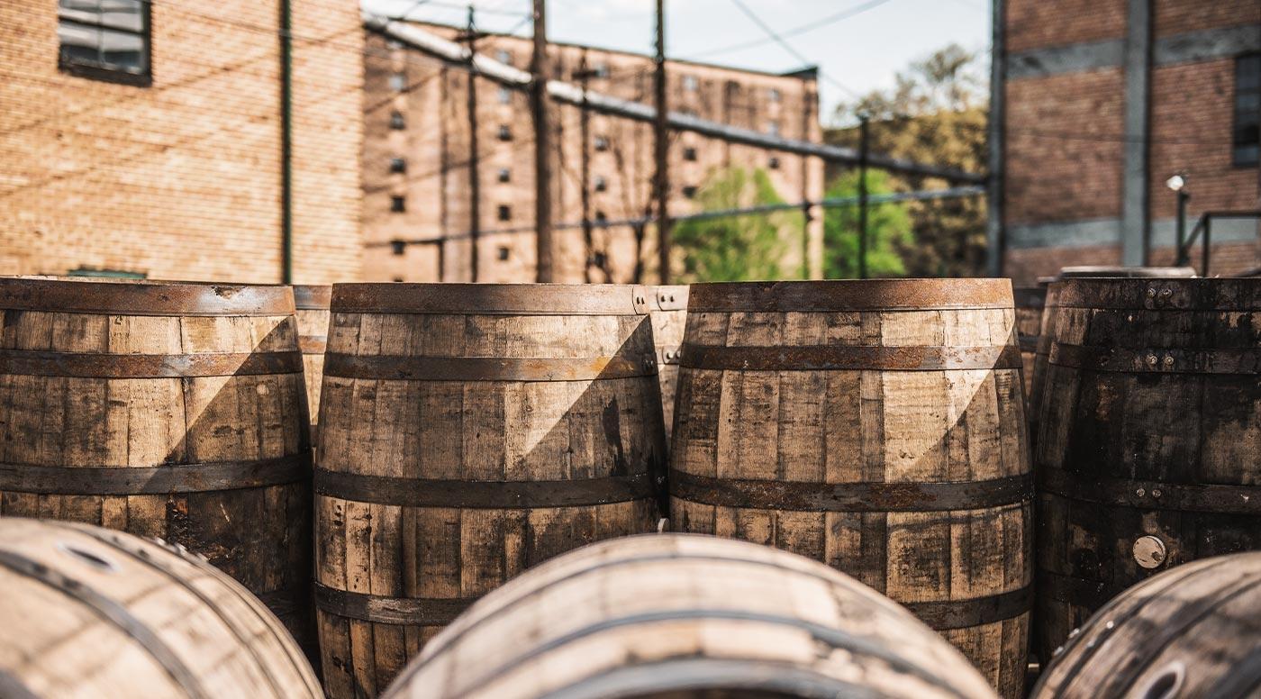 Bourbon barrels 