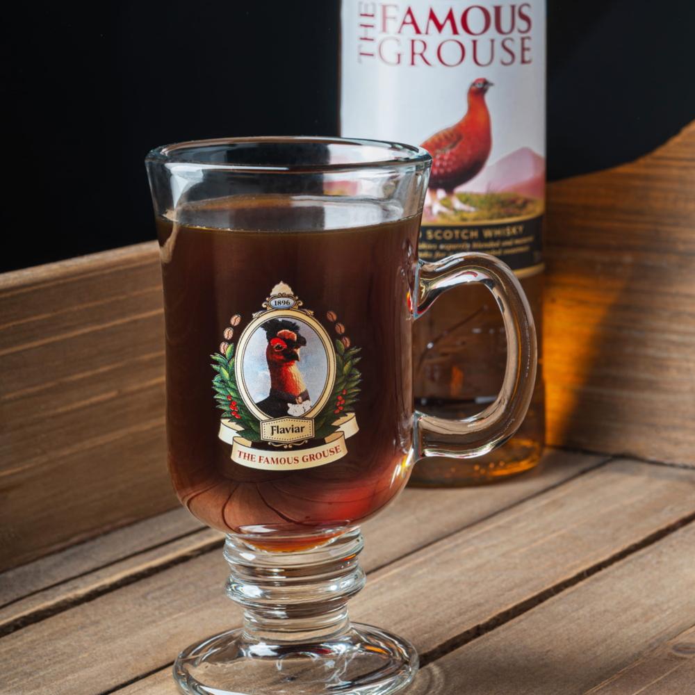 Famouse Grouse glass